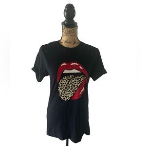 Lips Tee. Size small shown